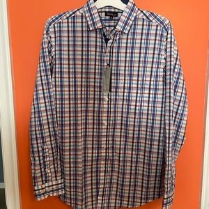 Galaxy Mens Button Down Dress Shirt